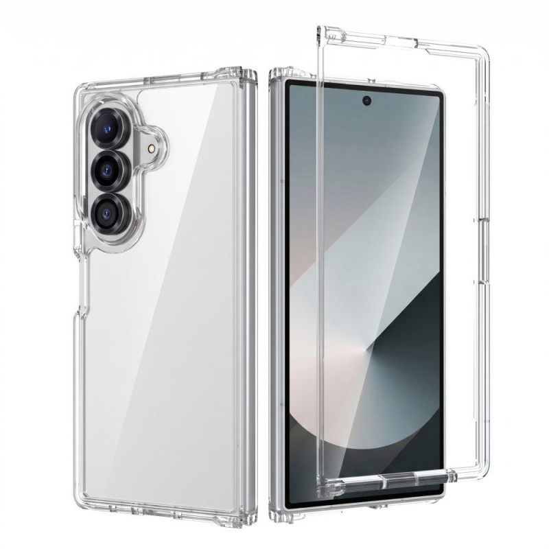 Tech-Protect FlexAir Hybrid-hoesje voor Samsung Galaxy Z Fold 8 Ultra, transparant