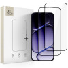 Tech-Protect Glass Fit+ gehard glas voor OnePlus Nord 6 (2 stuks), zwart