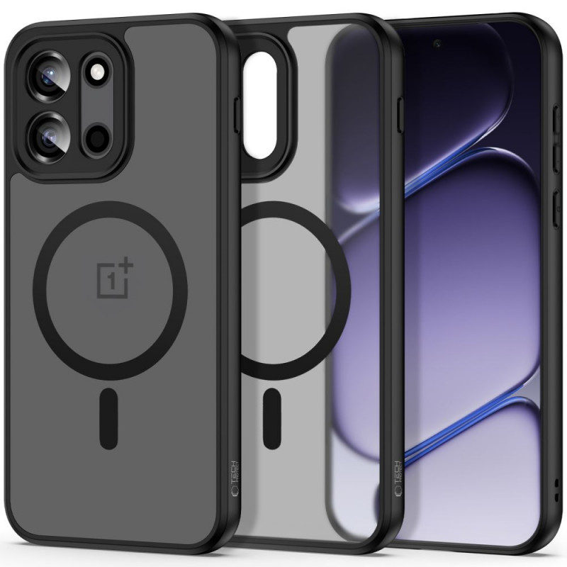 Tech-Protect Magmat MagSafe-hoesje voor OnePlus Nord 6, mat zwart