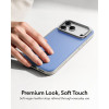 ESR Leren Kickstand MagSafe-hoesje voor Apple iPhone 17 Pro Max / 18 Pro Max, Lichtblauw