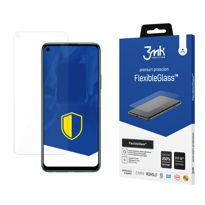 3MK FlexibleGlass hybride glazen schermbeschermer voor Huawei P40 Lite 5G