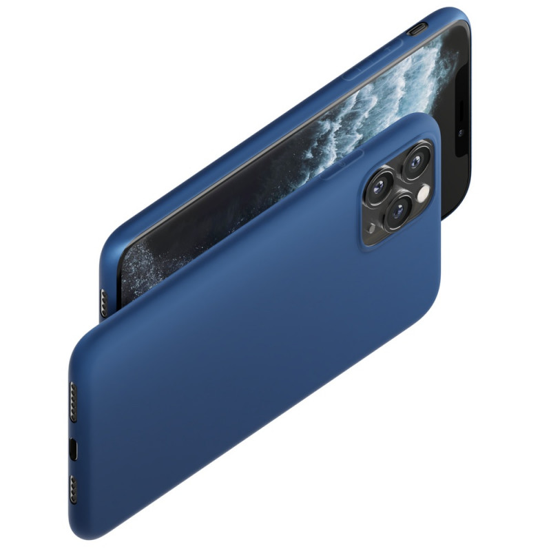 3MK Matt Case voor Apple iPhone 13 Pro, blauw (blueberry)
