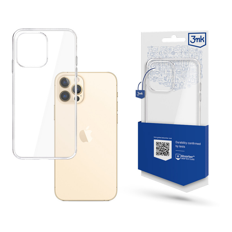 3MK Clear Case voor Apple iPhone 13 Pro Max, transparant
