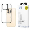 3MK Satin Armor Case+ voor Apple iPhone 13 Pro Max (3MK3503), zwart