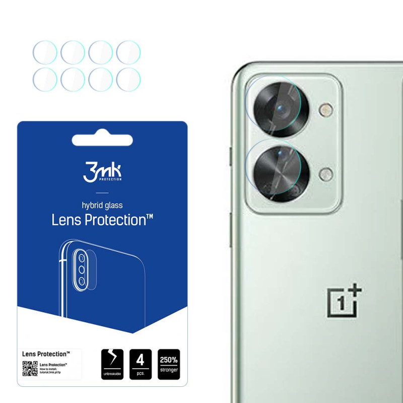 3MK Lens Protection OnePlus Nord 2T cameralensbeschermer (4 stuks)