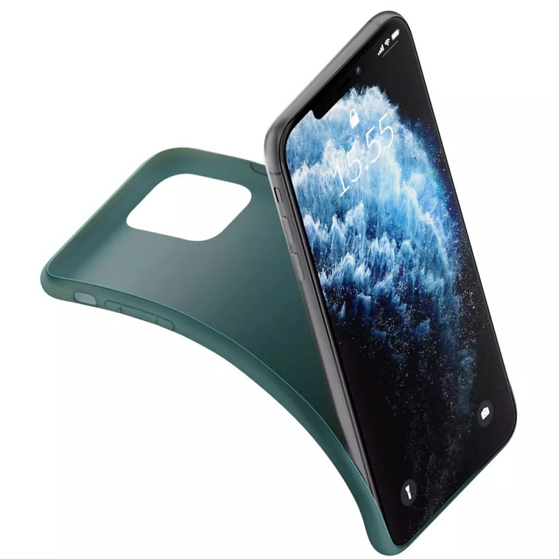 3MK Matt Case voor Apple iPhone 14 Plus / 15 Plus, donkergroen