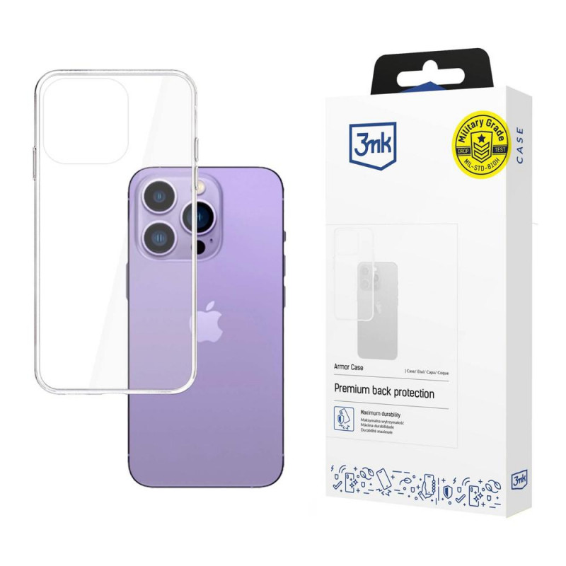 3MK Armor Case 3MK4014 voor Apple iPhone 14 Pro Max, transparant