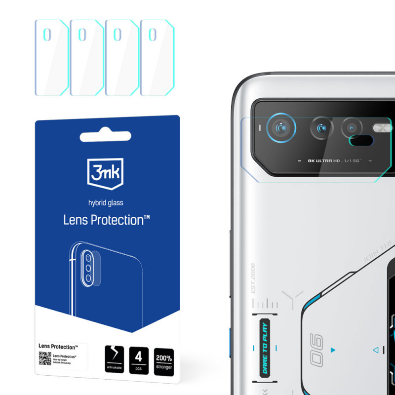 3MK Lens Protect Asus ROG Phone 6 / 6 Pro / 6D / 6D Ultimate (4 stuks)