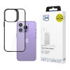3MK Satin Armor Case+ voor Apple iPhone 14 Pro Max, zwart