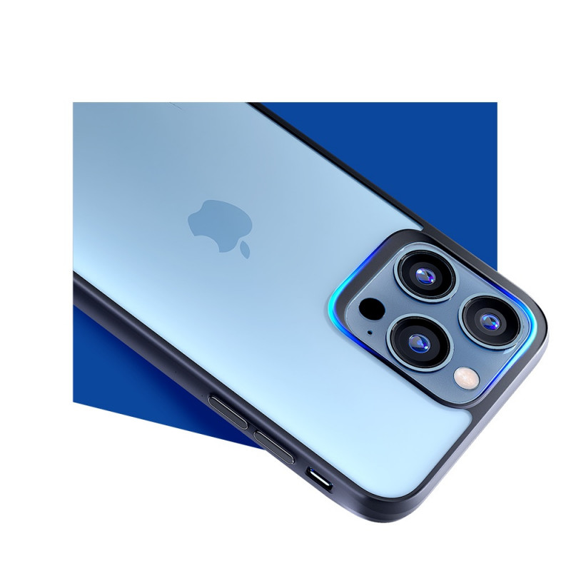3MK Satin Armor Case+ voor Apple iPhone 14 Pro Max, zwart