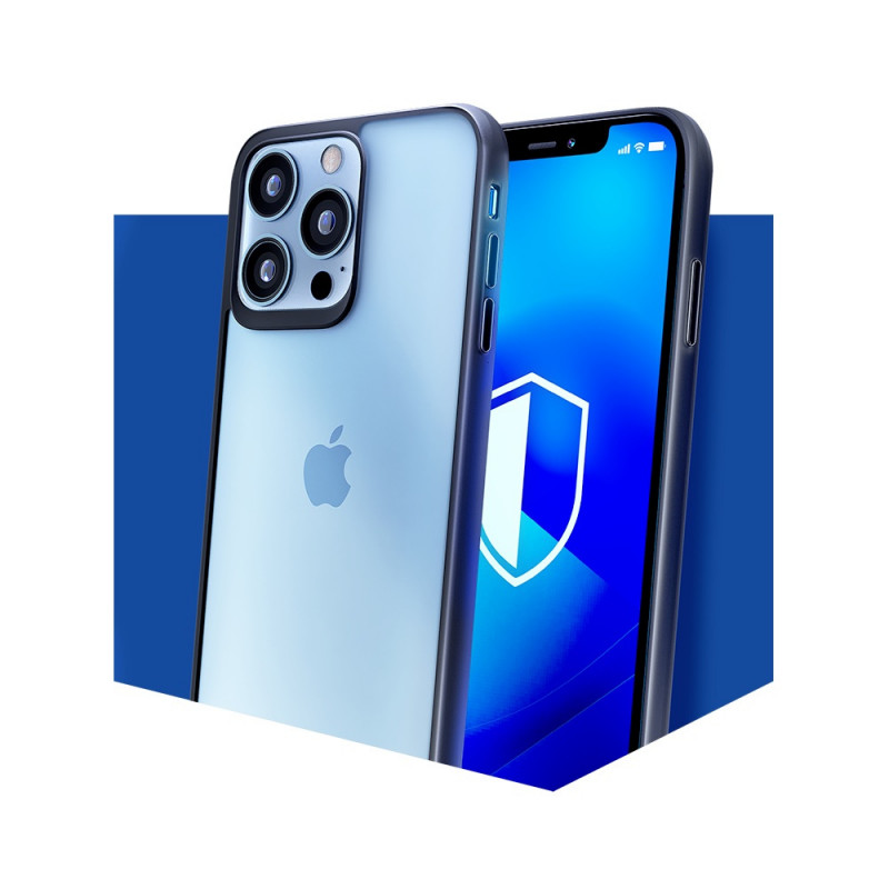 3MK Satin Armor Case+ voor Apple iPhone 14 Pro Max, zwart