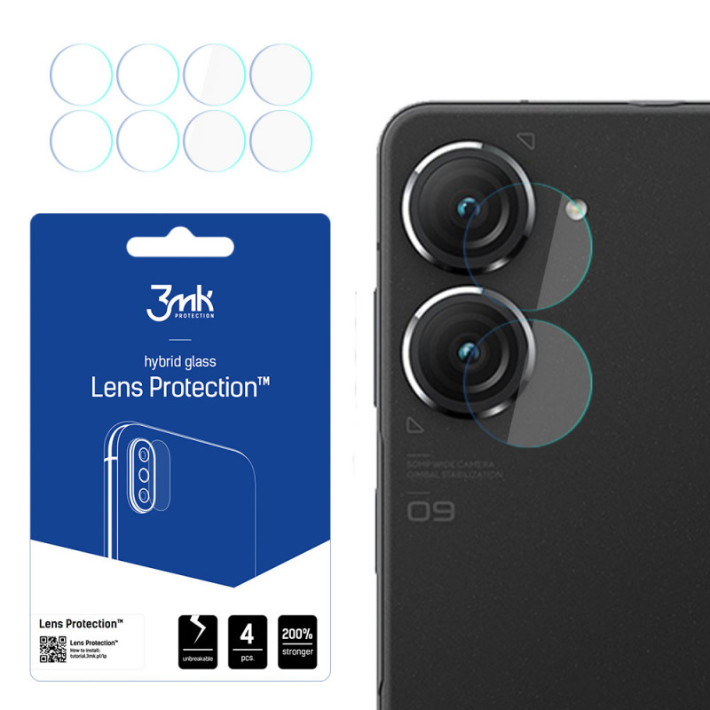 3MK Lens Protection Asus Zenfone 9 (4 stuks)