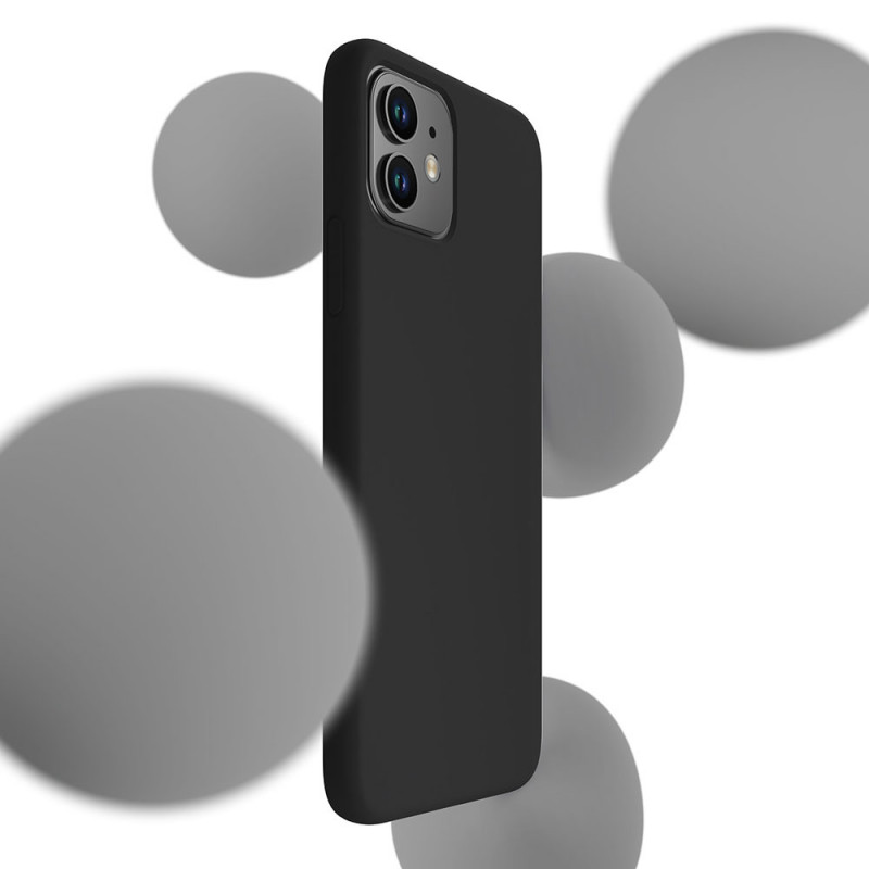 3MK Silicone Case voor Samsung Galaxy A24 4G, zwart