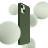 3MK Hardy Case MagSafe-hoesje voor Apple iPhone 15 Plus / 14 Plus, alpine green