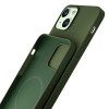 3MK Hardy Case MagSafe-hoesje voor Apple iPhone 15 Plus / 14 Plus, alpine green