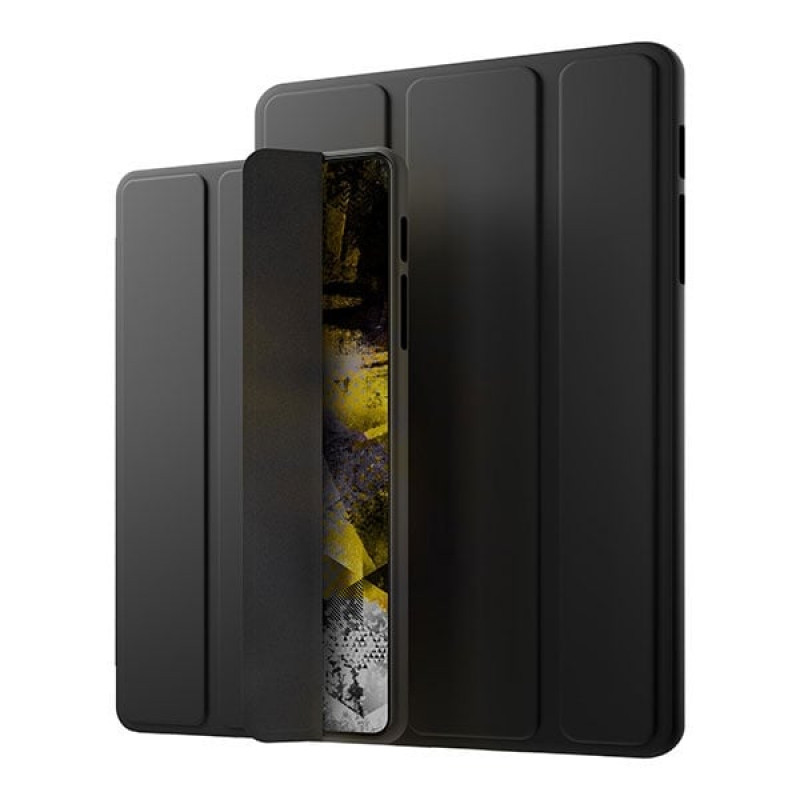 3MK Soft Tablet Case 3MK4990 voor Apple iPad 10.2" 2019/2020/2021 (7e, 8e, 9e generatie), zwart