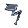 3MK Single Headrest Holder autohouder voor telefoons en tablets 4.7"-12.9", zwart