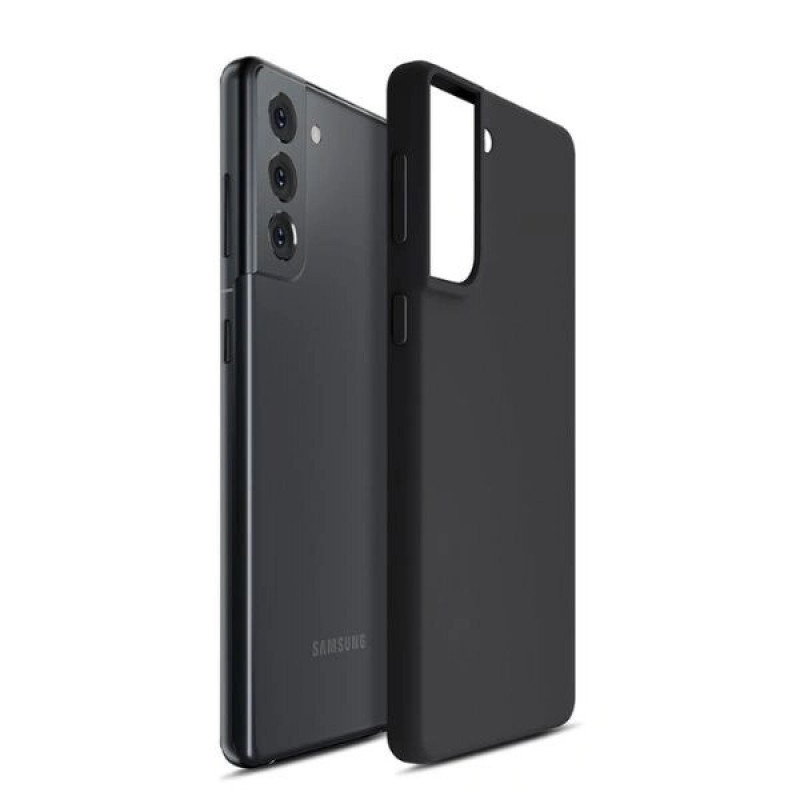 3MK Silicone Case voor Samsung Galaxy S23 FE, zwart