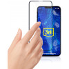 3MK HardGlass Max Lite gehard glas schermbeschermer voor Samsung Galaxy M15 5G, zwart