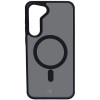 3MK Smoke MagCase met MagSafe voor Samsung Galaxy S23 5G, zwart
