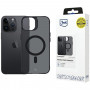 3MK Smoke MagCase met MagSafe voor Apple iPhone 14 Pro, halftransparant