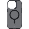 3MK Smoke MagCase met MagSafe voor Apple iPhone 15 Pro Max, halfdoorzichtig (156061-0)