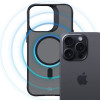 3MK Smoke MagCase met MagSafe voor Apple iPhone 15 Pro Max, halfdoorzichtig (156061-0)