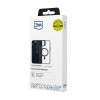 3MK Satin Armor MagCase met MagSafe voor Apple iPhone 13 / 14, transparant met zwart frame (156075-0)