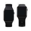 3mk Siliconen horlogeband voor Apple Watch 38/40/41 mm, zwart