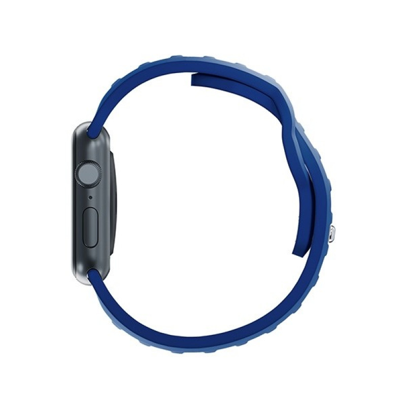 3mk siliconen horlogeband voor Apple Watch 38/40/41 mm, blauw