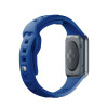 3mk siliconen horlogeband voor Apple Watch 38/40/41 mm, blauw