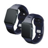 3mk Siliconen horlogeband voor Apple Watch 38/40/41 mm, grijs