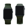 3mk siliconen horlogeband voor Apple Watch 38/40/41 mm, donkergroen