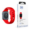 3mk Siliconen horlogeband voor Apple Watch 38/40/41 mm, rood