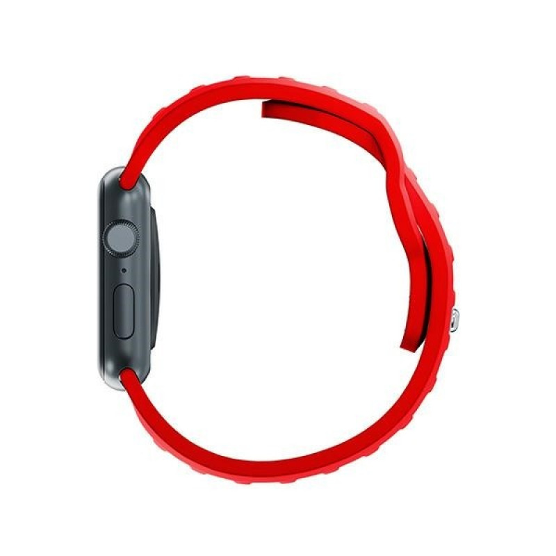 3mk Siliconen horlogeband voor Apple Watch 38/40/41 mm, rood