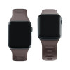 3mk siliconen horlogeband voor Apple Watch 38/40/41 mm, taupe