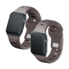 3mk siliconen horlogeband voor Apple Watch 38/40/41 mm, taupe
