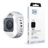 3mk siliconen horlogeband voor Apple Watch 38/40/41 mm, wit