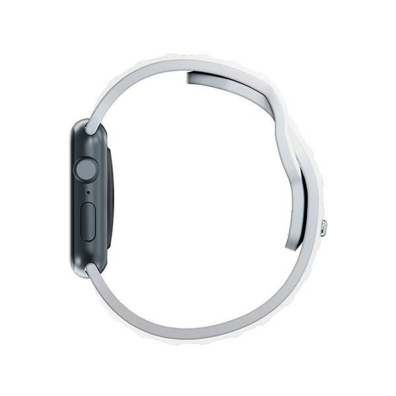 3mk siliconen horlogeband voor Apple Watch 38/40/41 mm, wit