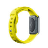 3mk Silicone horlogeband voor Apple Watch 38/40/41 mm, geel