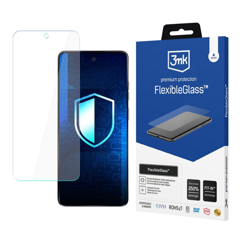 3MK FlexibleGlass Motorola Moto G24 / G24 Power hybride glas schermbeschermer