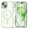 Tech-Protect MagMat MagSafe Apple iPhone 15 hoesje, groen/transparant