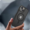 Tech-Protect MagMat 2 MagSafe Apple iPhone 15 hoesje, mat zwart
