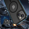 Tech-Protect MagMat 2 MagSafe Apple iPhone 15 hoesje, mat zwart
