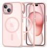 Tech-Protect MagMat MagSafe Apple iPhone 15 hoesje, roze/transparant