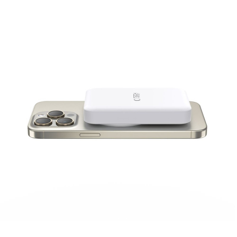 Tech-Protect PB11 LifeMag MagSafe powerbank 10000 mAh, 15 W, wit