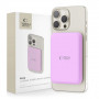 Tech-Protect PB10 LifeMag MagSafe powerbank 5000 mAh, 15 W, lila