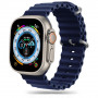 Tech-Protect IconBand Pro-band voor Apple Watch 4/5/6/7/8/9/SE/Ultra 1/2 (42/44/45/49 mm), Midnight Blue (THP2875)