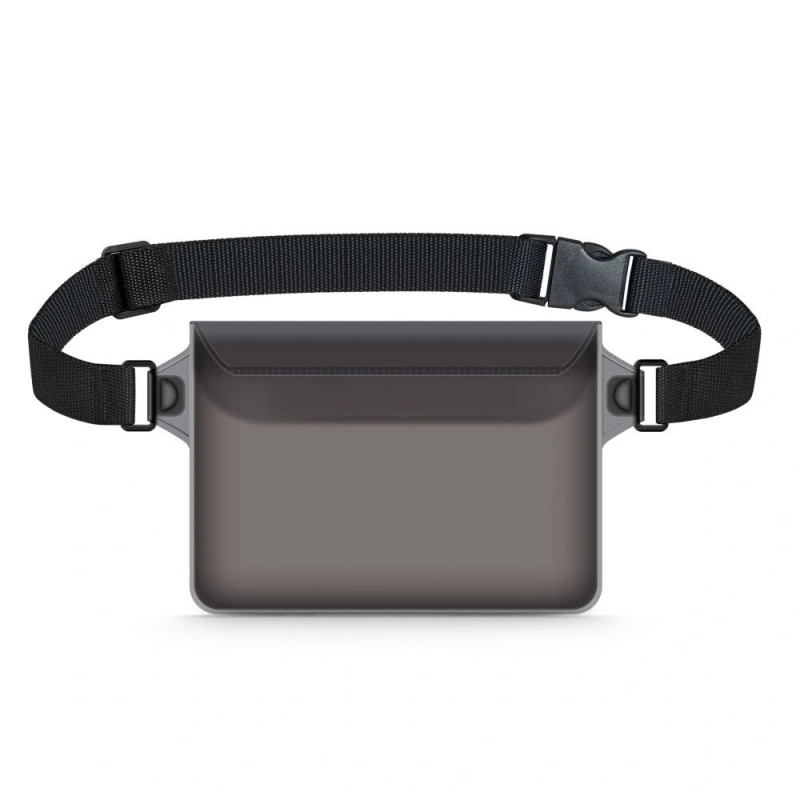 Tech-Protect UWP10 universele waterdichte hoes, zwart/transparant