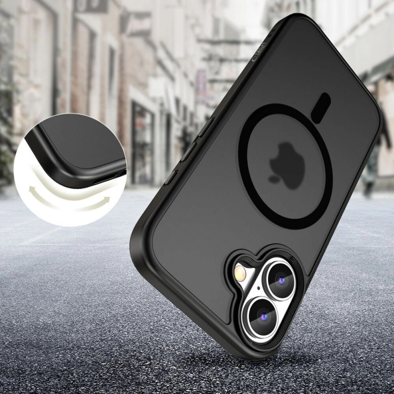 Tech-Protect MagMat MagSafe Apple iPhone 16 hoesje, mat zwart
